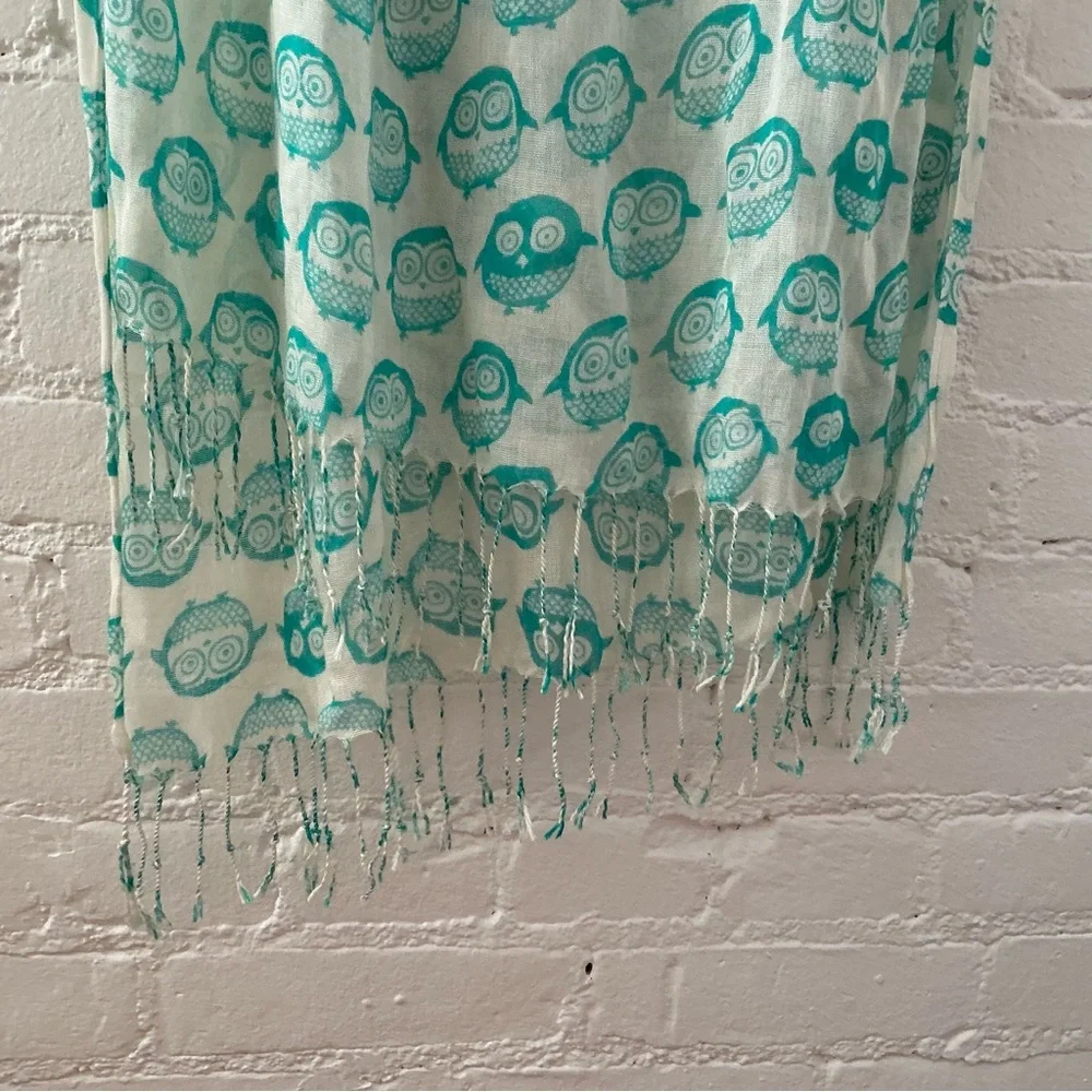 Owl Print Scarf
